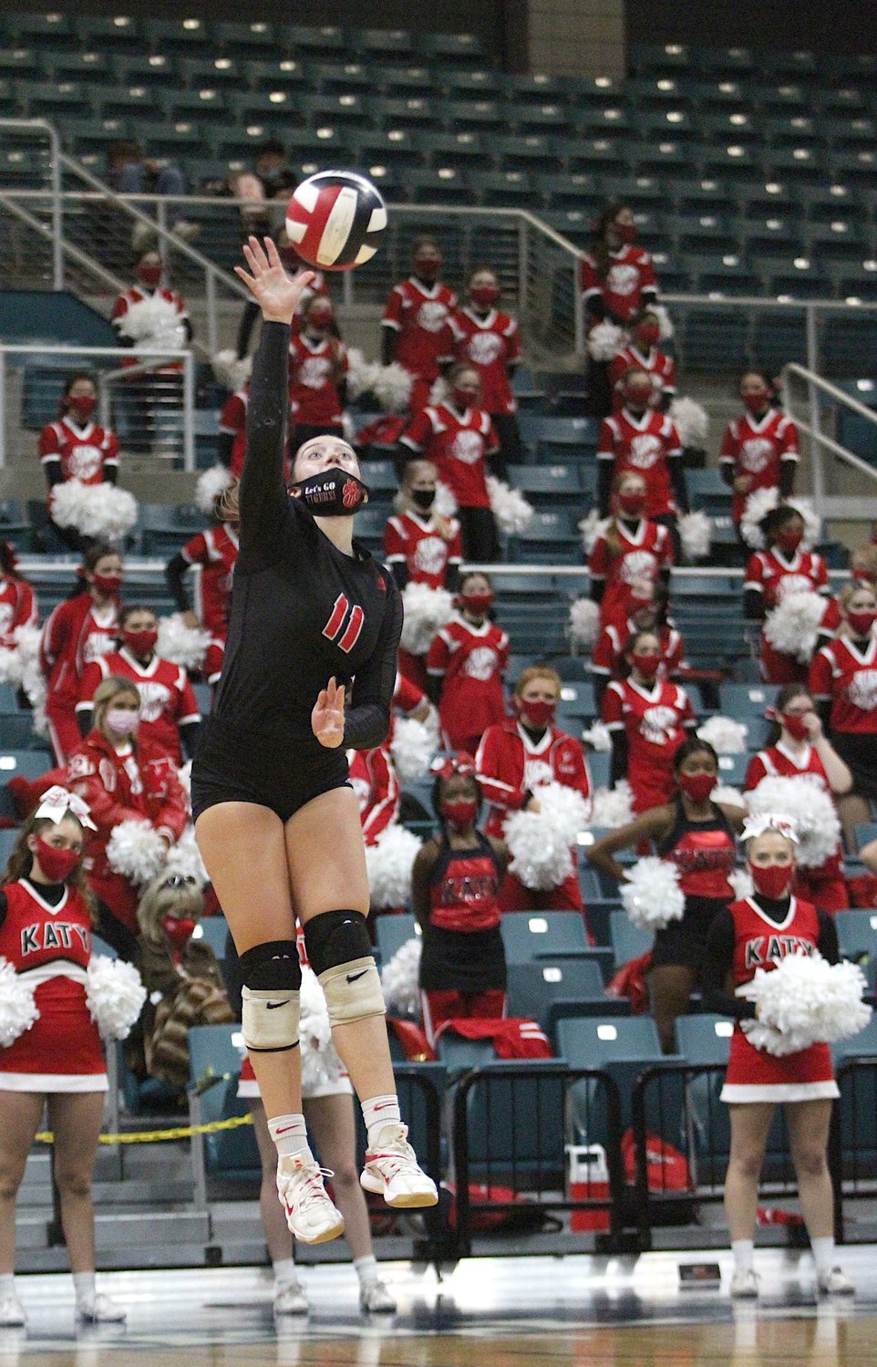 Katy High senior Hannah Hoover was named District 19-6A's Defensive Player of the Year this season.